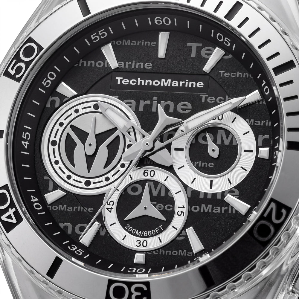 TechnoMarine TM-118119 Men's Watch — front view, Quartz movement 46mm
