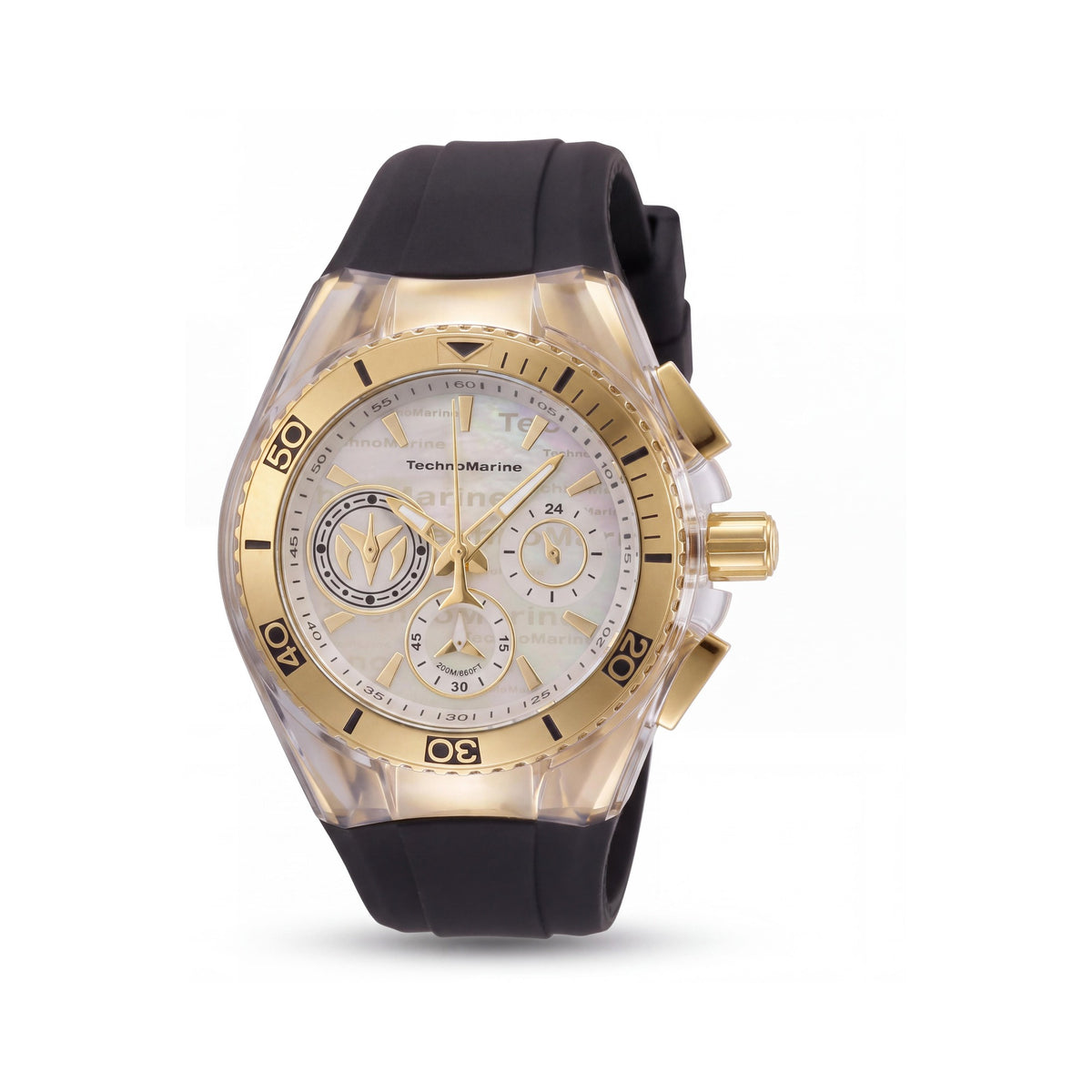 Reloj dorado TechnoMarine TM-120029 para mujer, 40 mm, Photo 1
