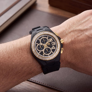 TechnoMarine TM-121187 Men's Watch — side view, Stainless Steel case 45mm