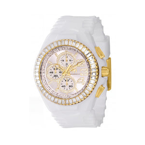 TechnoMarine TM-121188 White Stainless Steel Men Watch, 45mm