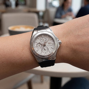 TechnoMarine TM-124020 Women's Watch — wrist wear, Silicone band everyday timepiece