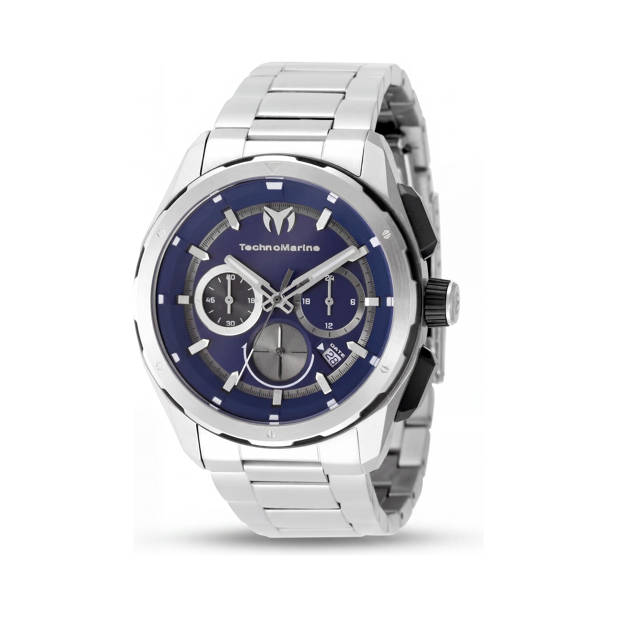 TechnoMarine TM-318090 Unisex Chronograph Watch, Blue Dial 43mm, Photo 1