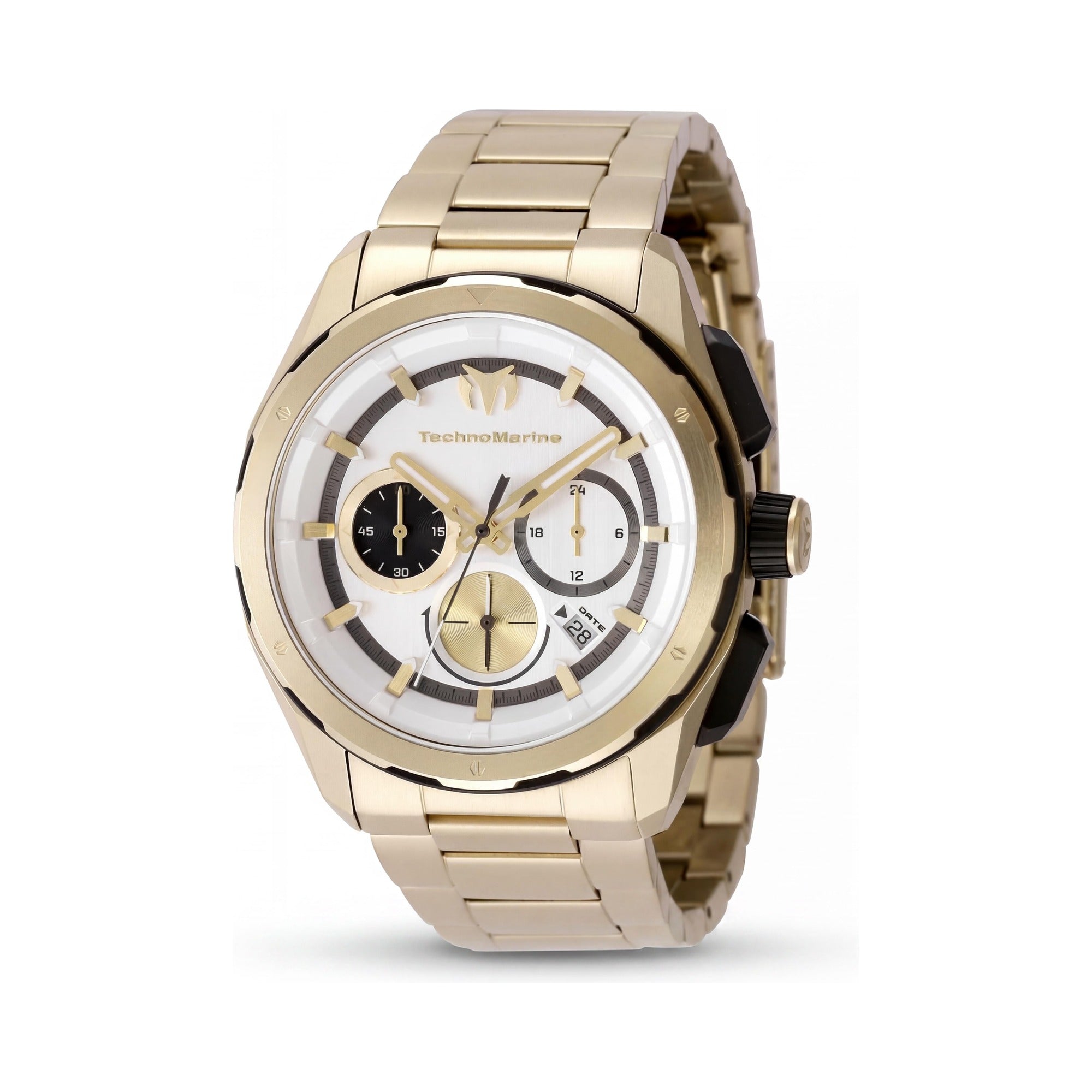 Reloj Cronógrafo Unisex TechnoMarine TM-318093, Esfera Plateada 43mm, Photo 1