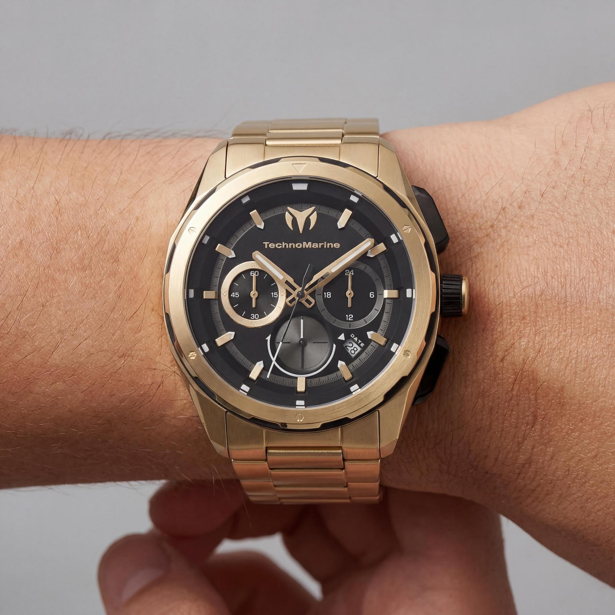 TechnoMarine TM-318097 Unisex Chronograph Watch, 43mm, Photo 3