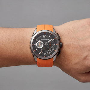 TechnoMarine TM-318099 Unisex Watch — side view, Stainless Steel case 43mm