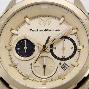 TechnoMarine TM-318101 Unisex Watch — front view, Quartz movement 43mm
