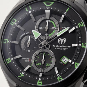 TechnoMarine TM-318121 Unisex Watch — front view, Quartz movement 44mm