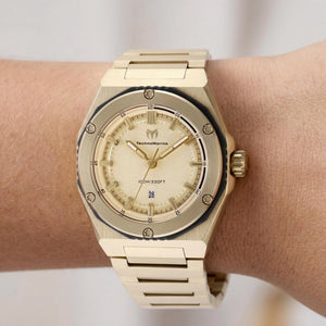 TechnoMarine TM-416045 Women's Watch — side view, Stainless Steel case 36mm