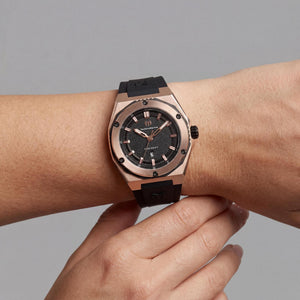 TechnoMarine TM-416047 Women's Watch — side view, Stainless Steel case 36mm