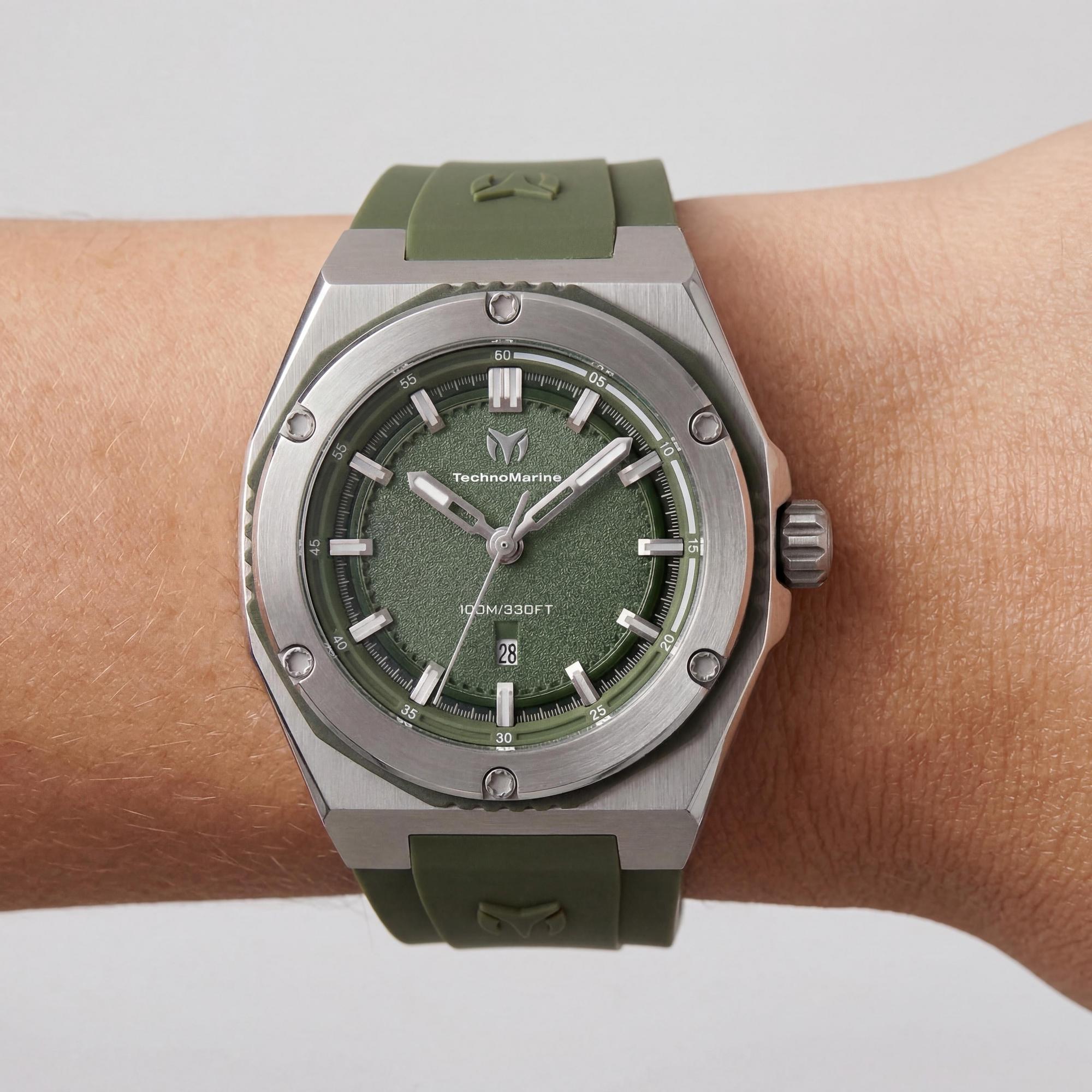 Reloj TechnoMarine CORAL Legacy TM-416054 para mujer, esfera verde 36 mm, Photo 3