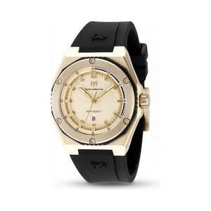 TechnoMarine TM-416055 Gold Dial Stainless Steel Women's Watch, 36mm