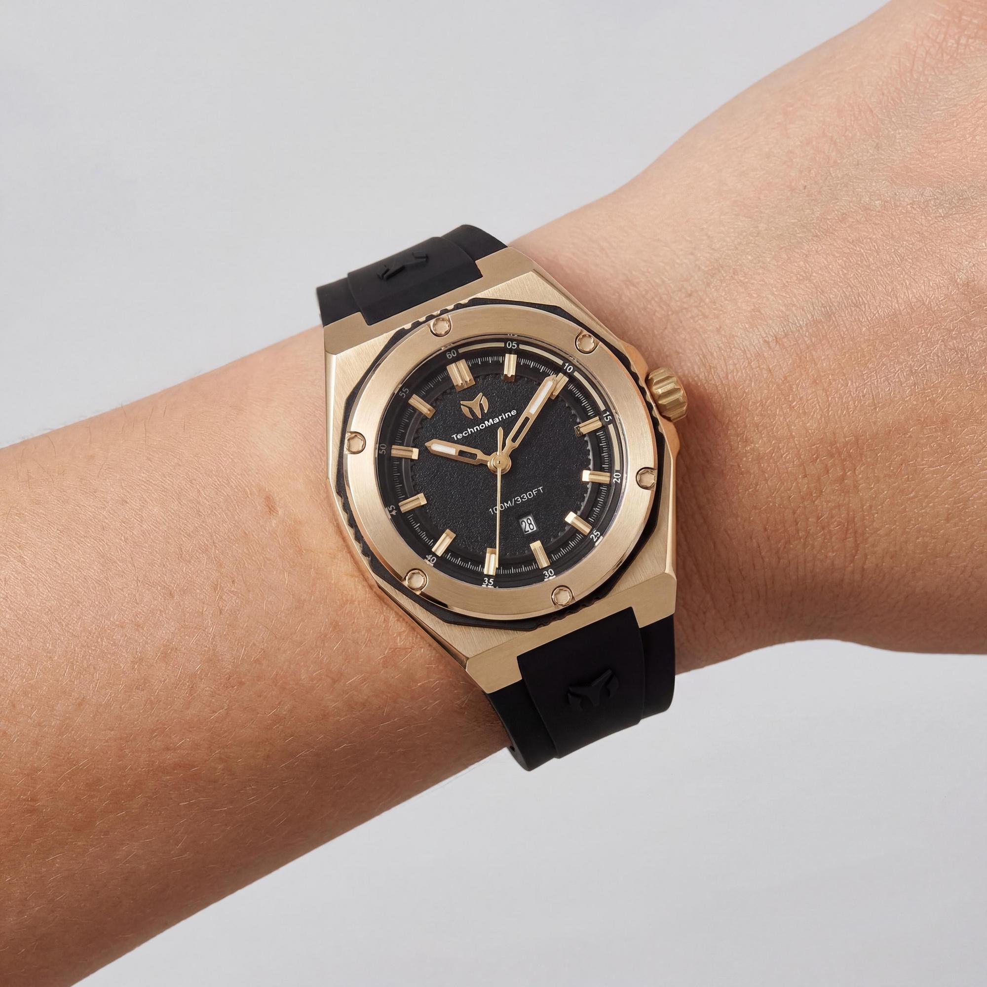Reloj de mujer TechnoMarine TM-416056, esfera negra de 36 mm, Photo 3