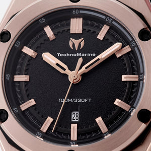 TechnoMarine TM-416071 Unisex Watch — front view, Quartz movement 45mm