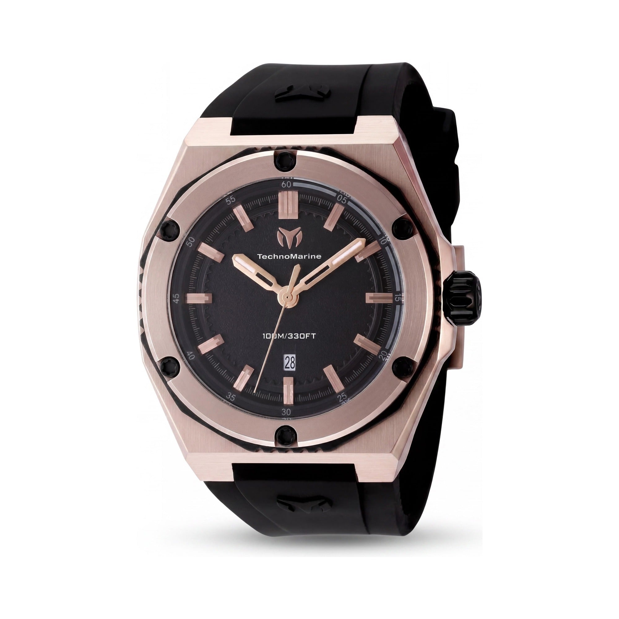 Reloj unisex TechnoMarine CORAL Legacy TM-416071, esfera negra 45mm, Photo 1
