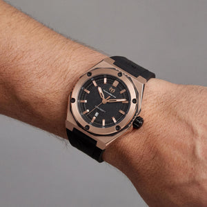 TechnoMarine TM-416071 Unisex Watch — side view, Stainless Steel case 45mm