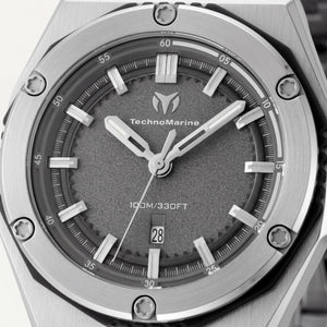 TechnoMarine TM-416074 Unisex Watch — front view, Quartz movement 45mm