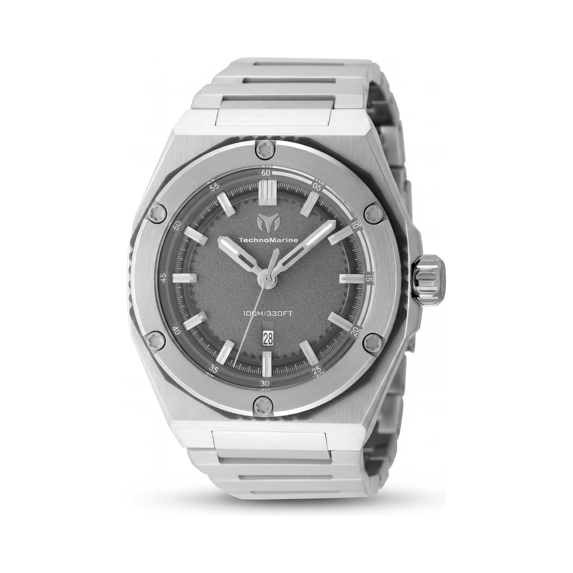 Reloj Unisex TechnoMarine TM-416074, Esfera Gris 45mm, Photo 1