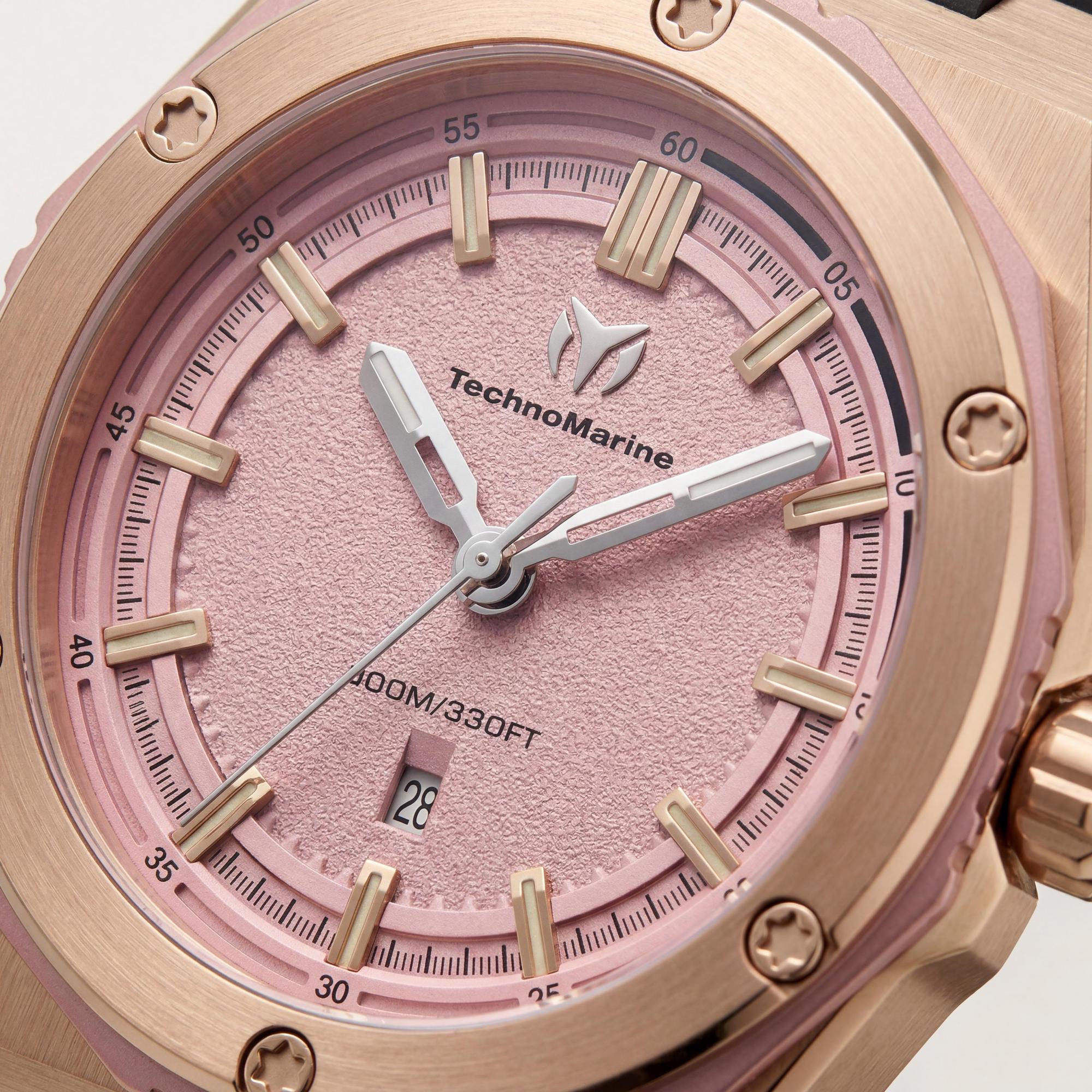 Reloj TechnoMarine CORAL Legacy TM-416084 para mujer, esfera rosa de 36 mm, Photo 2