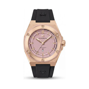 TechnoMarine TM-416084 Pink Dial Stainless Steel Women's Watch, 36mm