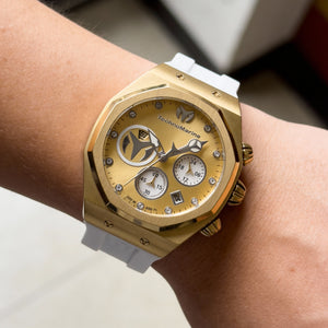 TechnoMarine TM-523008 Unisex Watch — side view, Stainless Steel case 40mm