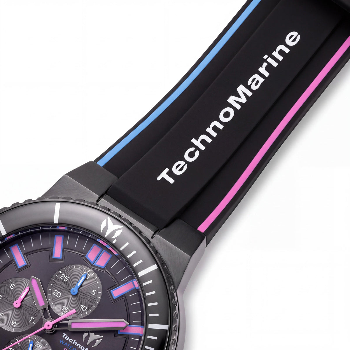 TechnoMarine TM-525035 Men's Black Watch, 43mm, Photo 3