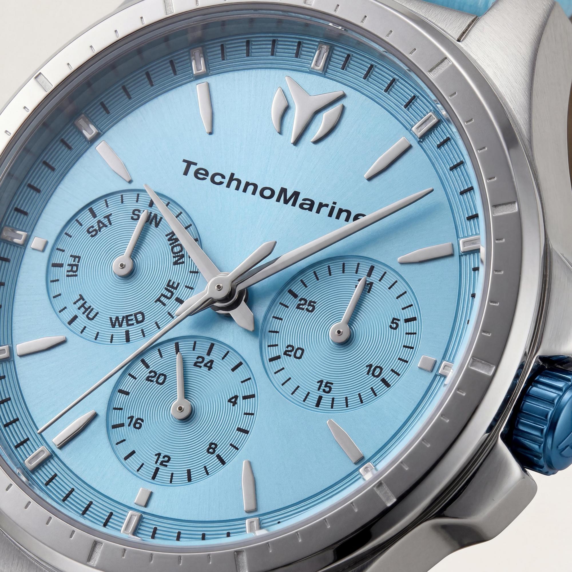 TechnoMarine MoonSun TM-822057 Unisex Watch, Blue Dial 36mm, Photo 2