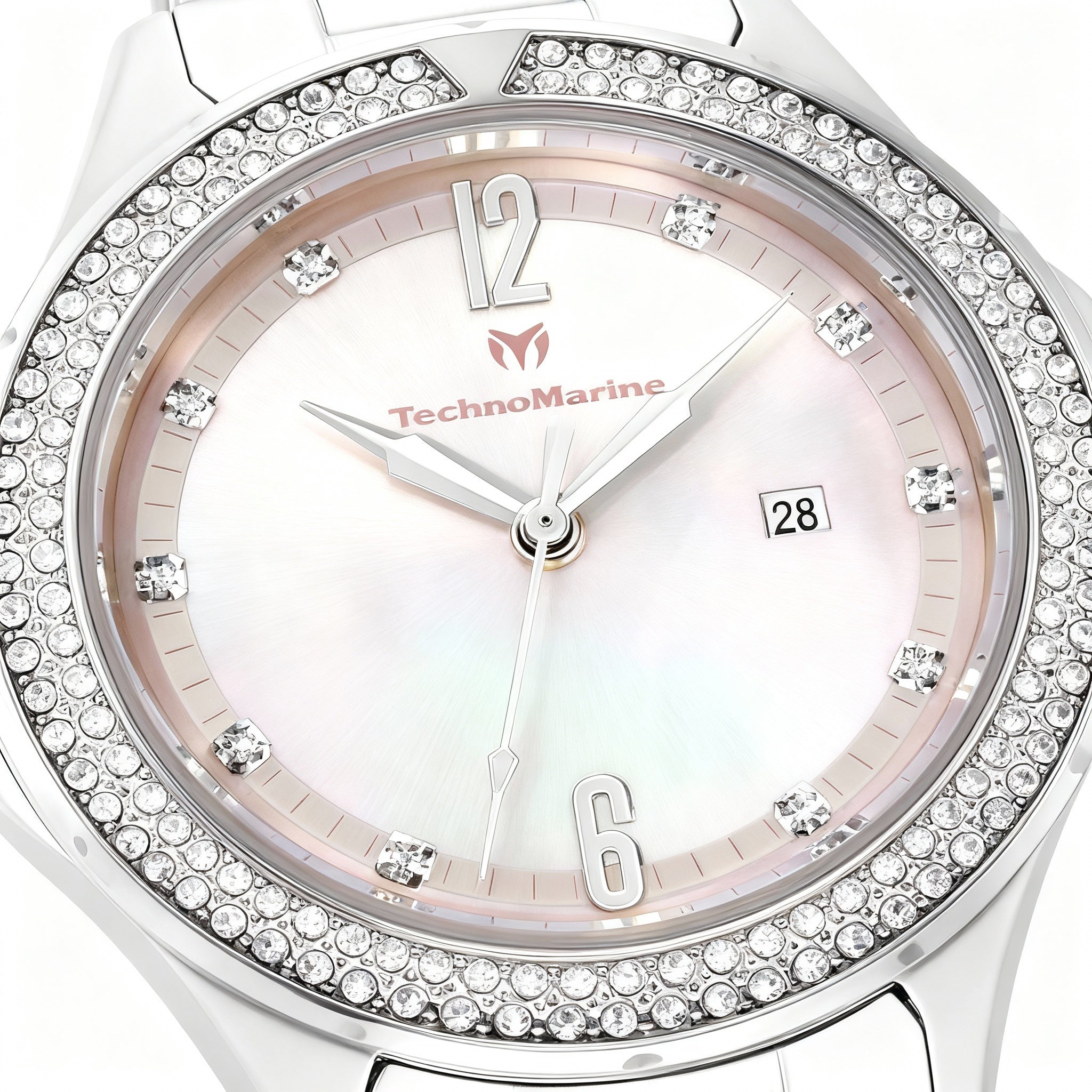 Reloj Technomarine TM-826013 de acero inoxidable plateado para mujer, 33 mm, Photo 3