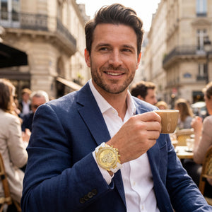 TechnoMarine Men's Watch — wrist wear, Silicone band concert nights and city outings