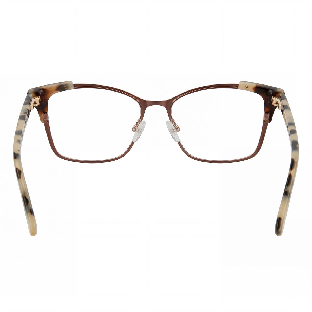Gafas Ted Baker B245 marrones rectangulares para mujer, de metal, Photo 3
