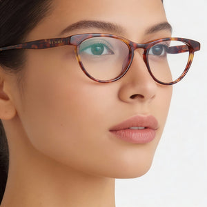 Ted Baker Havana Eyeglasses Women — lifestyle wear, office and reading