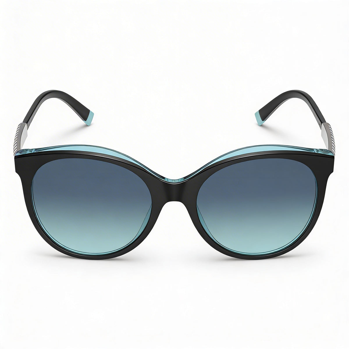 Tiffany 0TF4175B Black Round Sunglasses for Women, 55mm, Photo 2
