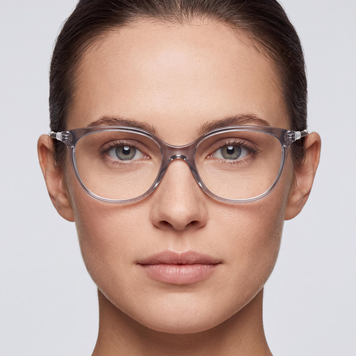 Tiffany & Co. 2168 Crystal Grey Cat Eye Eyeglasses for Women, Photo 4