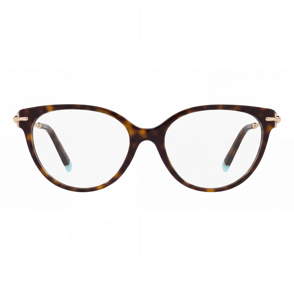 Tiffany & Co. 2217 Cat Eye Eyeglasses for Women — front view, Plastic