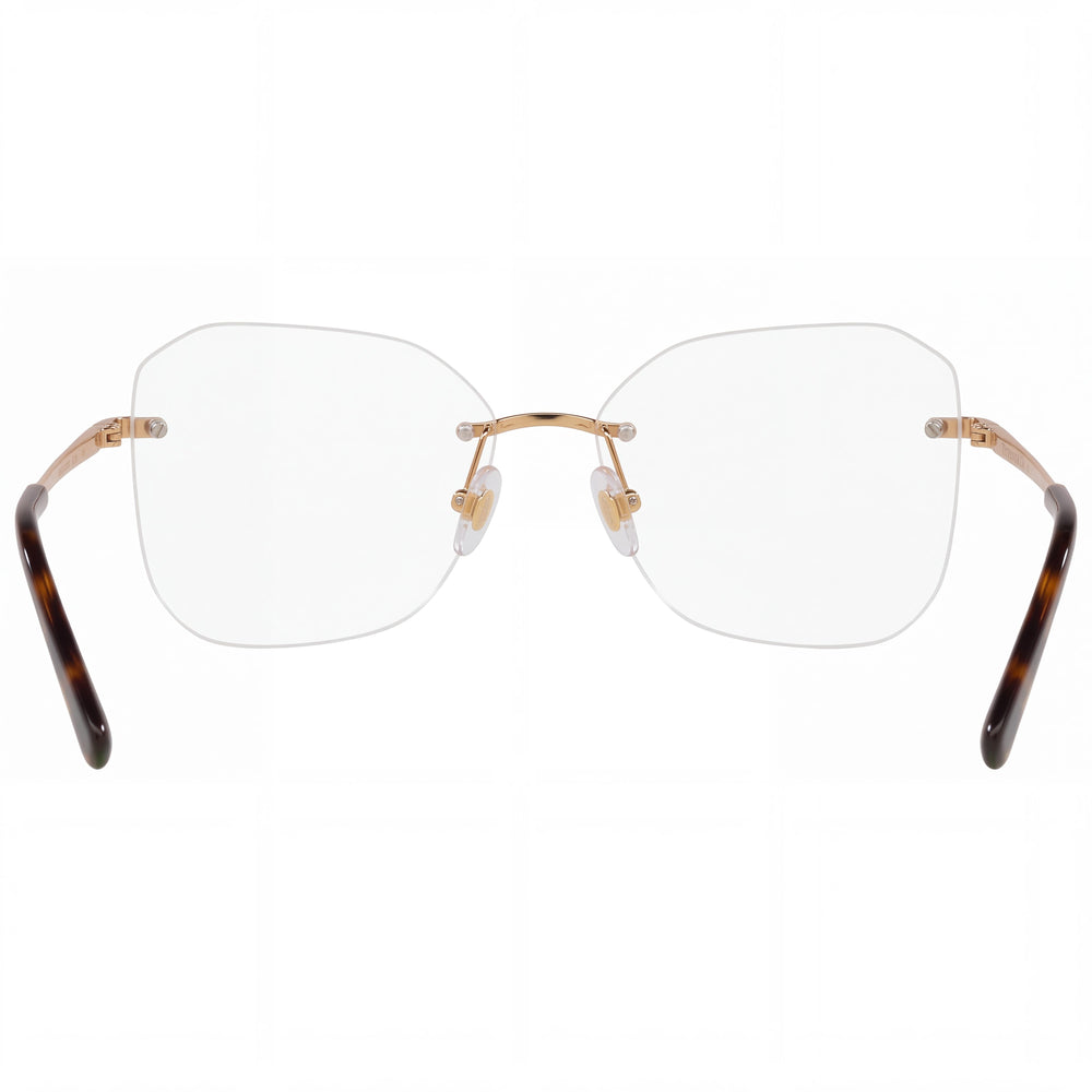 Tiffany & Co. Tf 1150 Butterfly Eyeglasses Women — side view, Gold Metal temples