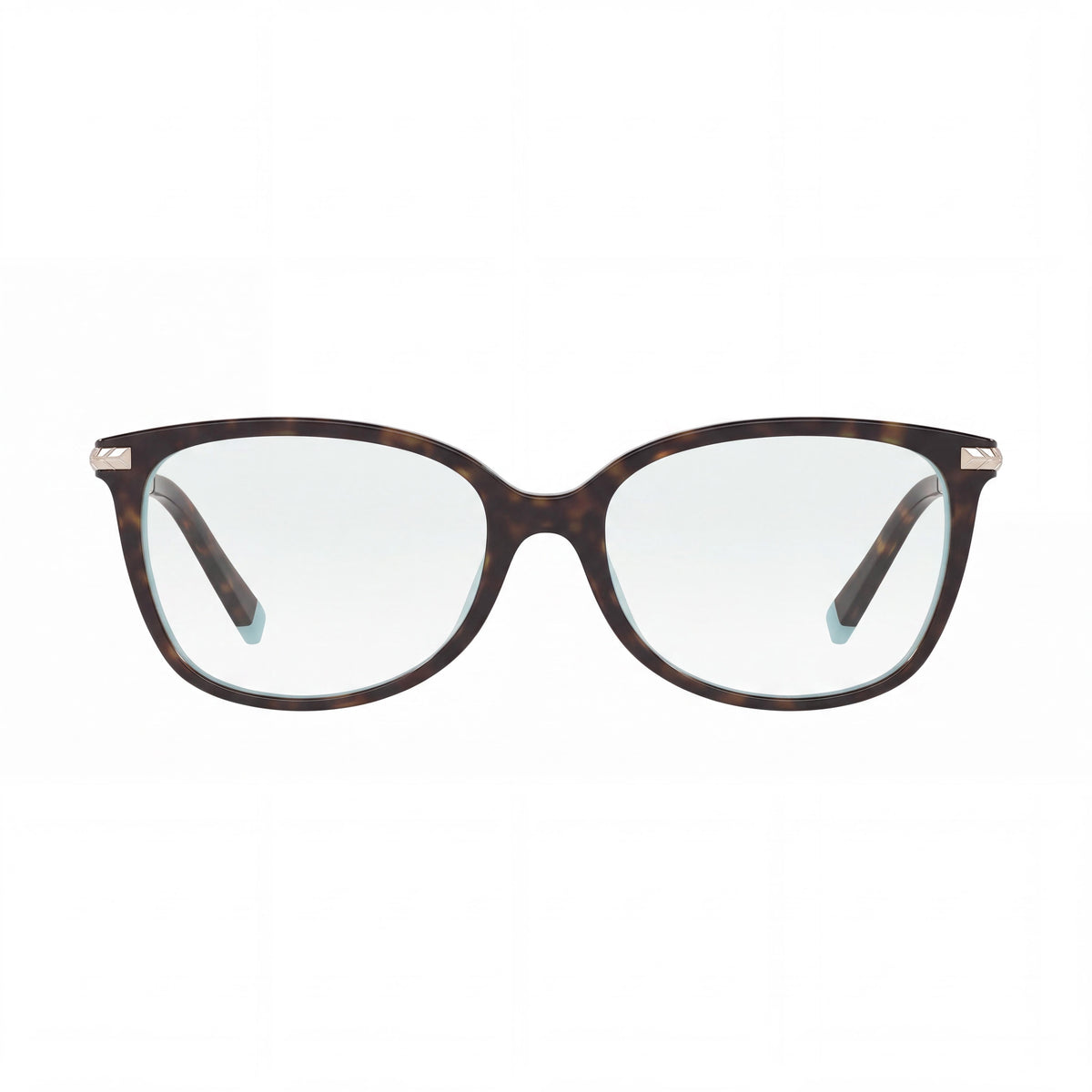 Tiffany & Co. Tf 2221f Havana on Tiffany Blue Eyeglasses for Men, Photo 2