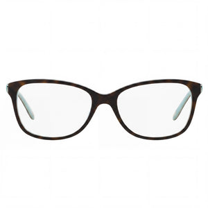 Tiffany TF 2097 Rectangle Eyeglasses for Women — front view, Plastic