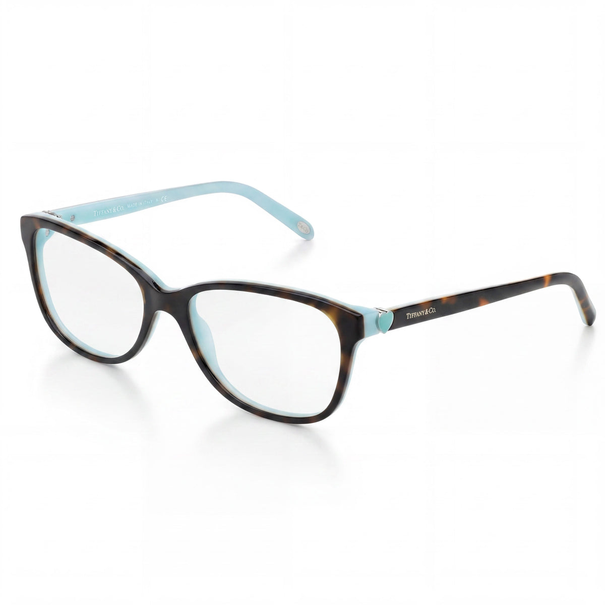 Tiffany TF 2097 Havana On Rectangle Eyeglasses for Women, Photo 1
