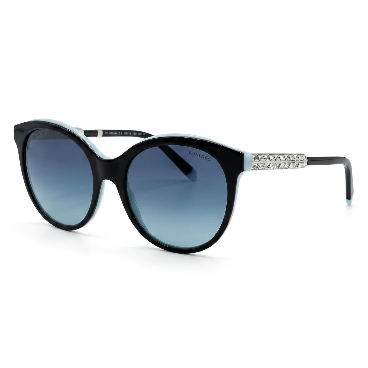 Tiffany TF 4175-B80554U Black Cat Eye Sunglasses for Women, 55mm, Photo 1