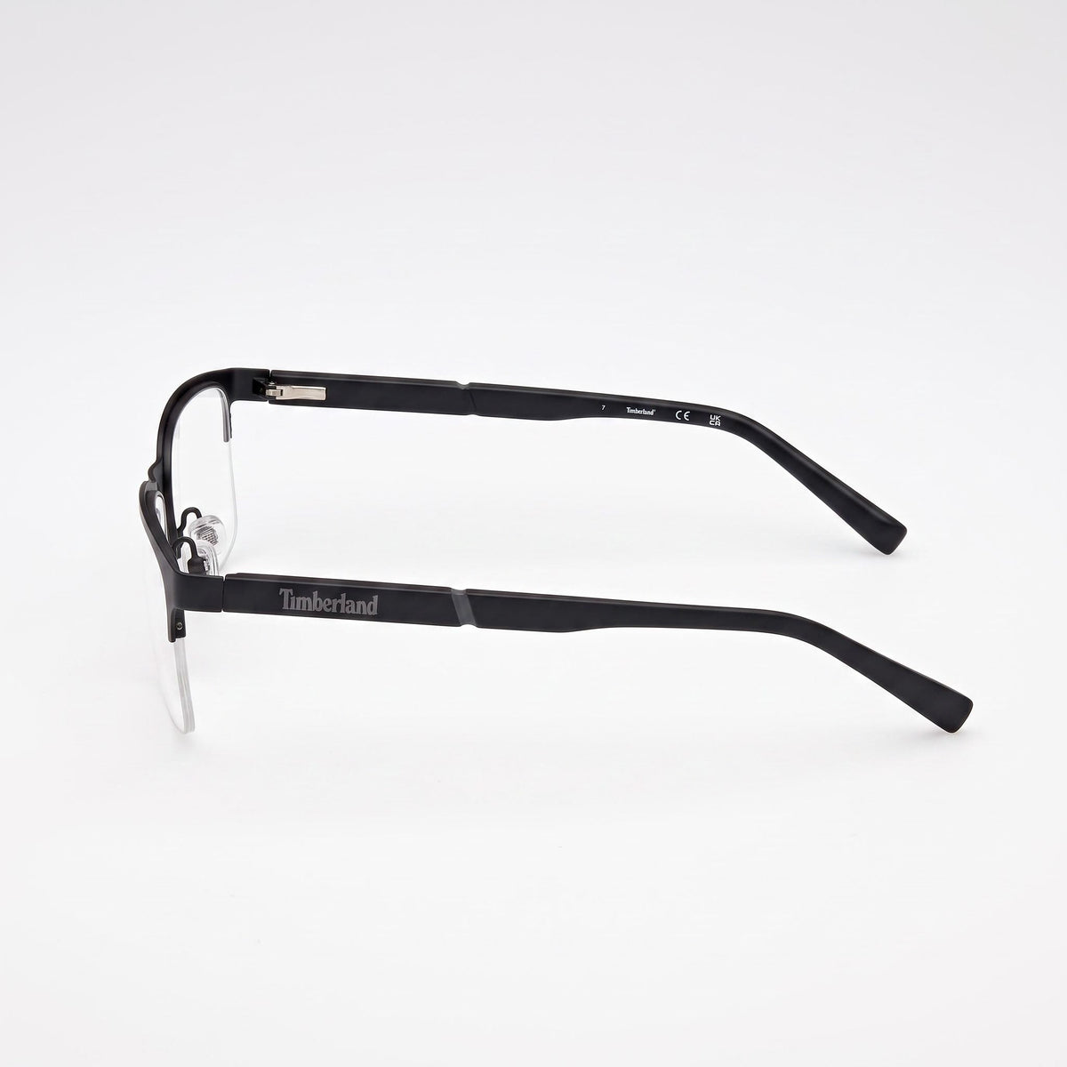 Gafas de Vista Rectangulares Timberland Negras/Blancas para Hombre, Metal 56mm, Photo 3