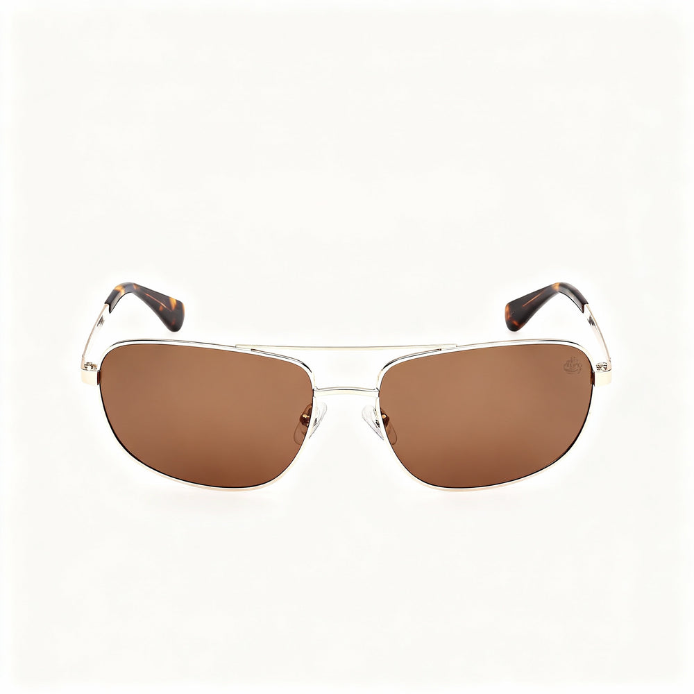 Timberland Rectangle Sunglasses for Men — front view, frame frame