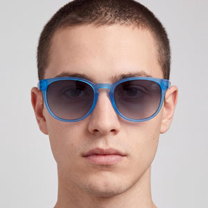Timberland TB00014 Rectangle Sunglasses for Unisex — interior view, Polarized lens detail