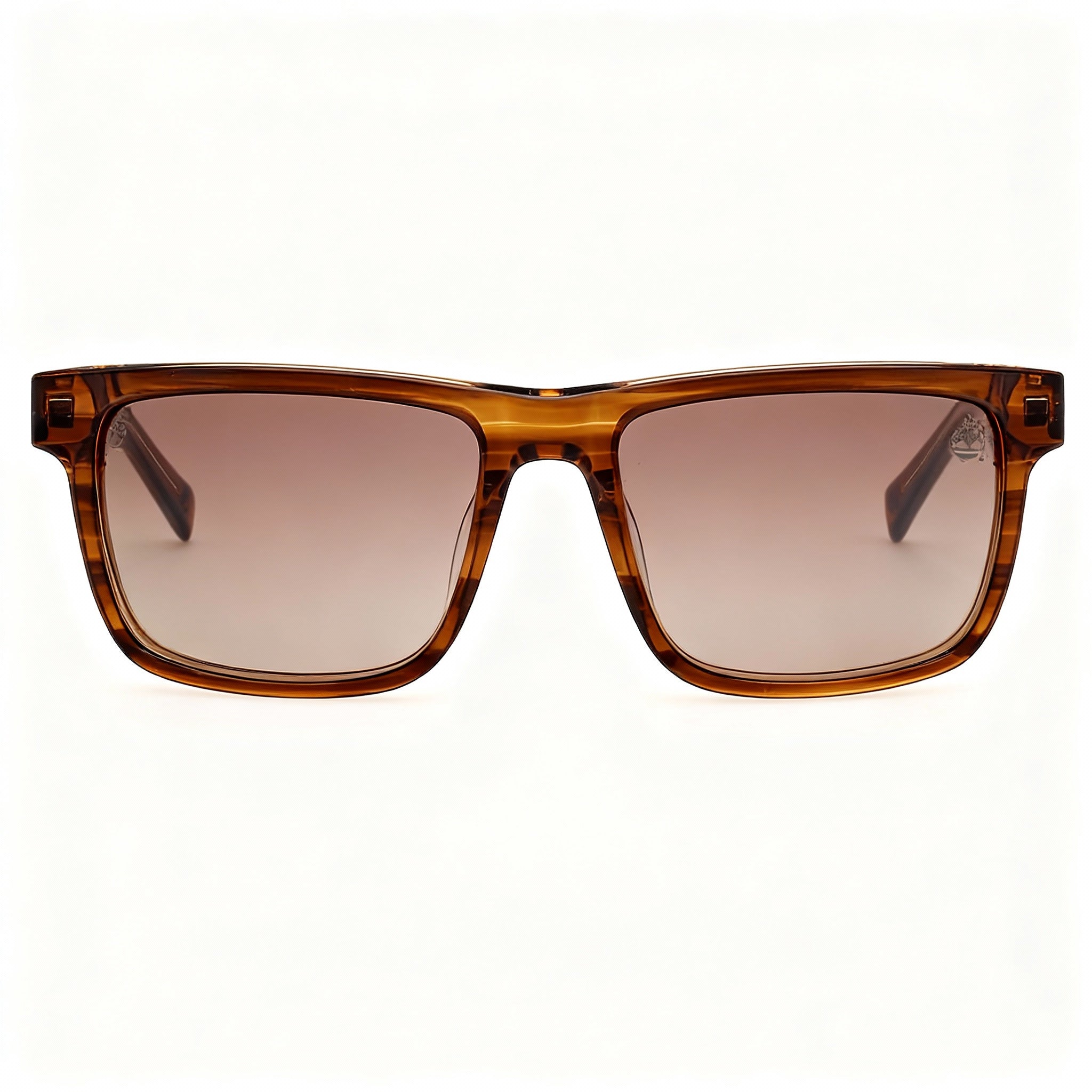 Timberland Tb00020 Dark Brown Rectangle Sunglasses for Men, 55mm, Photo 2