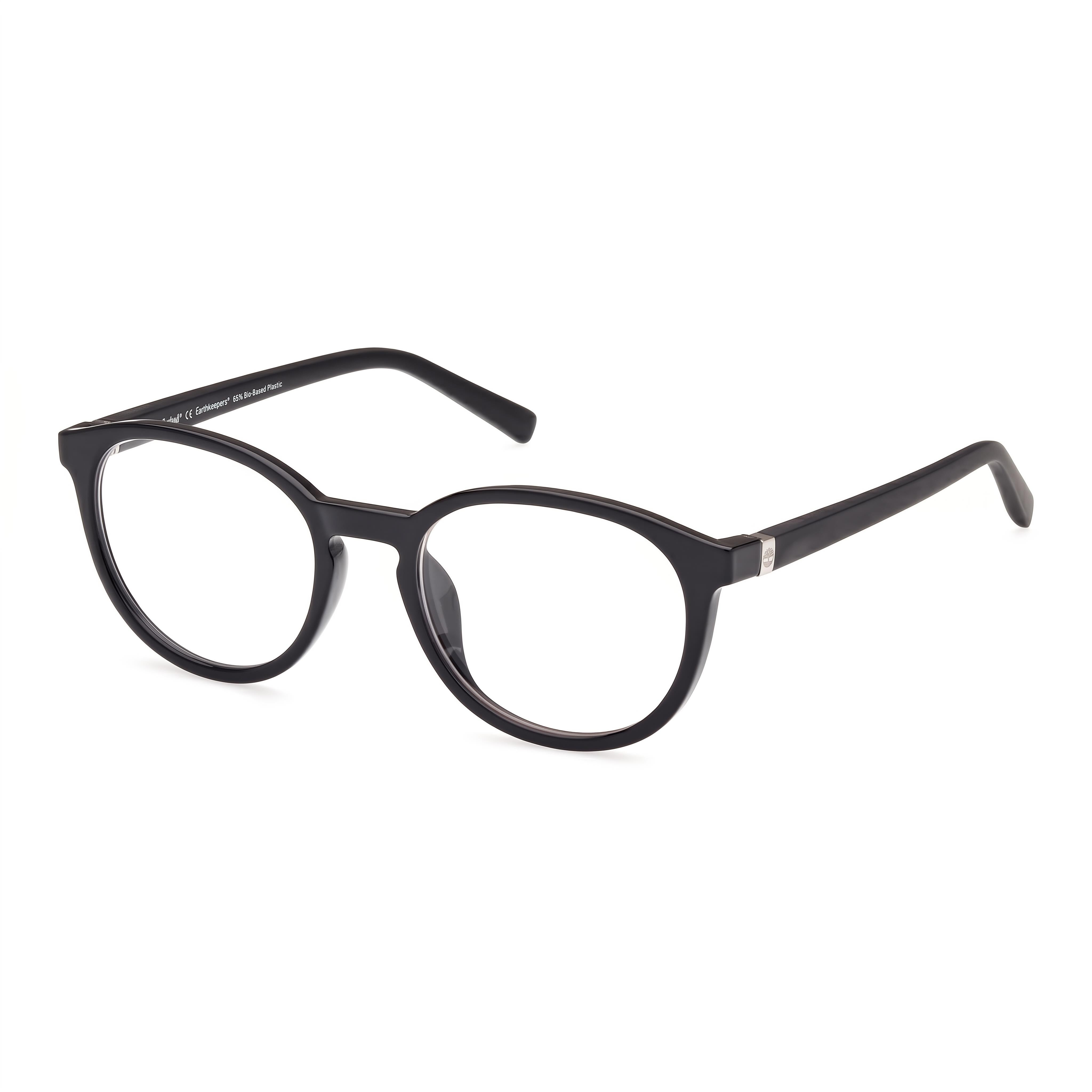 Timberland TB1780-H Black Rectangle Eyeglasses for Men, Plastic 51mm, Photo 1