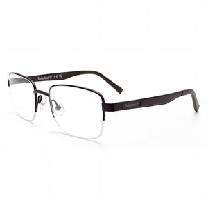 Timberland TB1787 Black Rectangle Eyeglasses for Men, Plastic frame