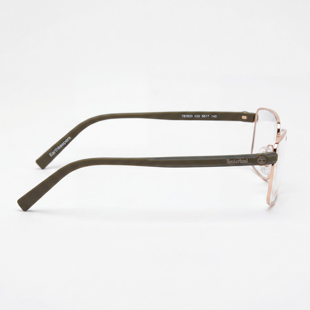 Gafas graduadas rectangulares para hombre Timberland TB1820 en gris plomo mate, 56mm, Photo 3