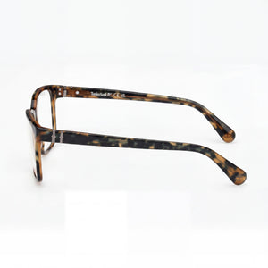 Timberland Tb50034 Rectangle Eyeglasses for Men — front view, Havana