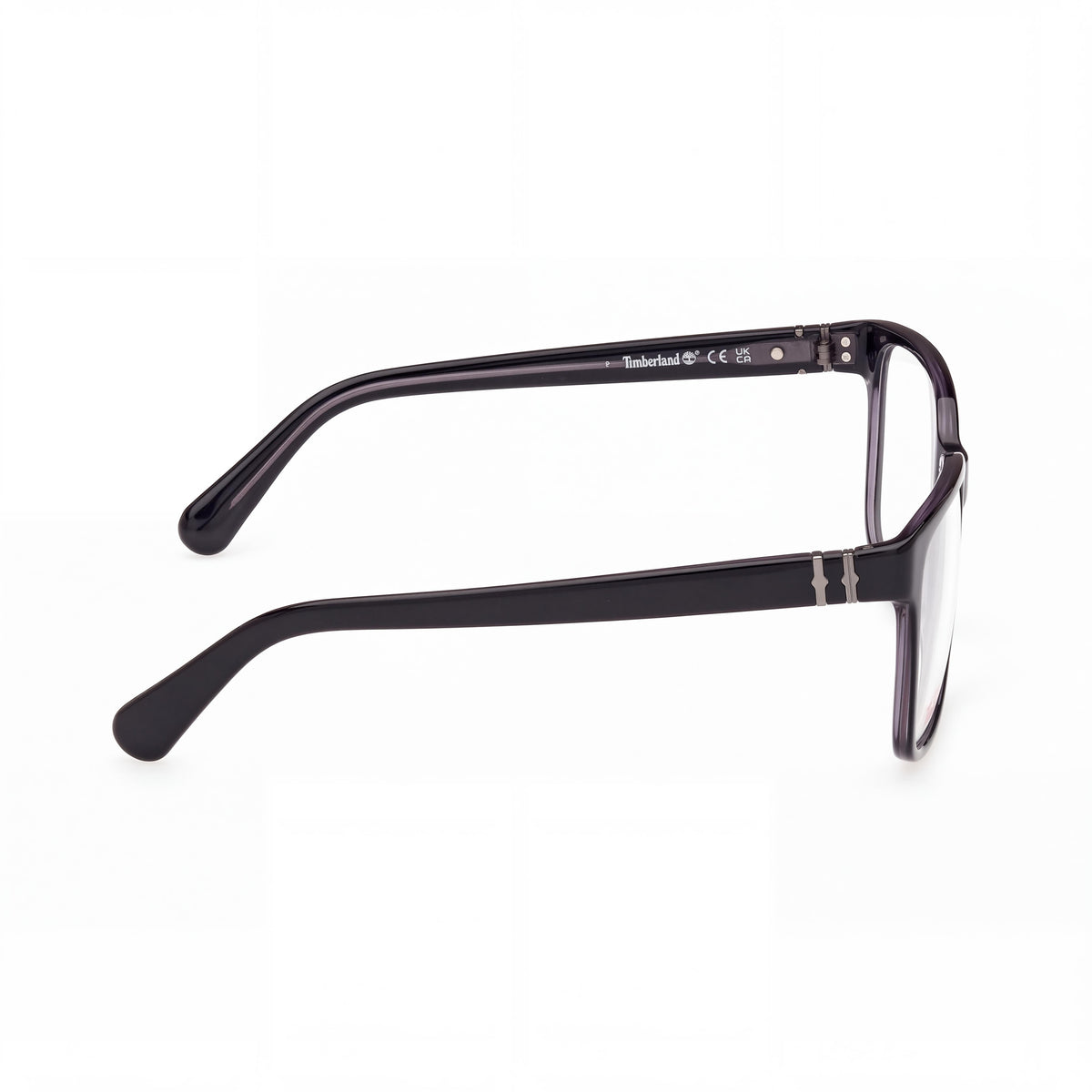 Timberland TB50034 Shiny Black Rectangle Eyeglasses for Men, 62mm, Photo 2