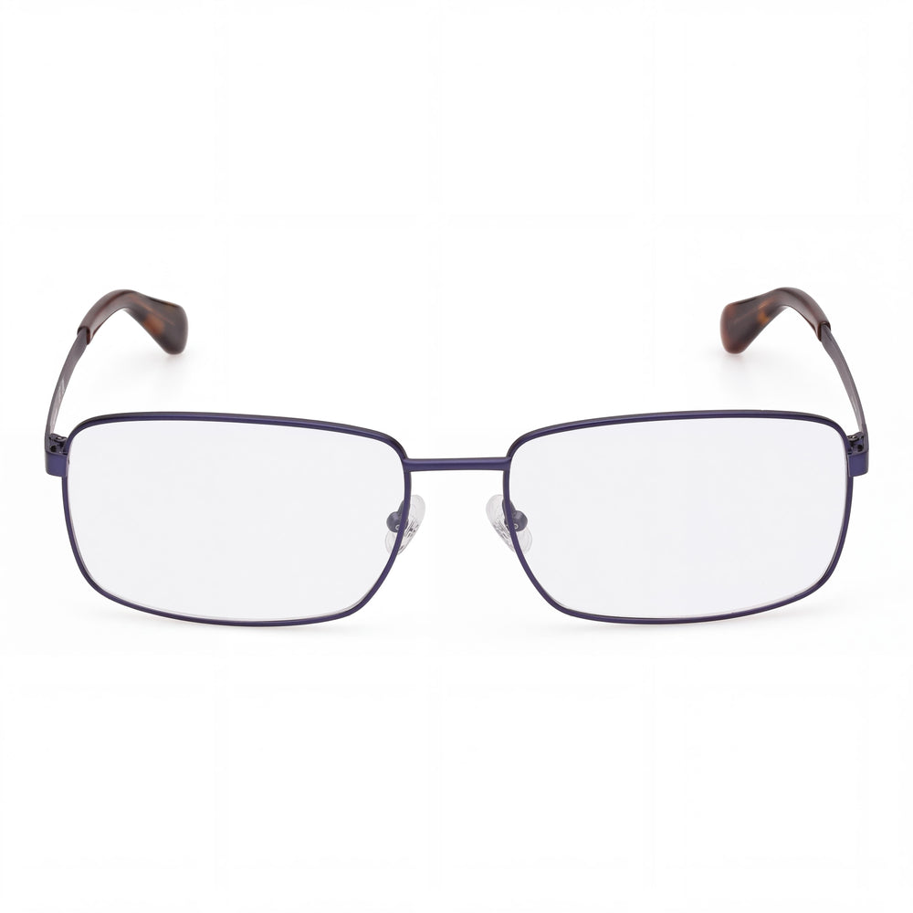Timberland Tb50038 Rectangle Eyeglasses for Men — front view, Metal
