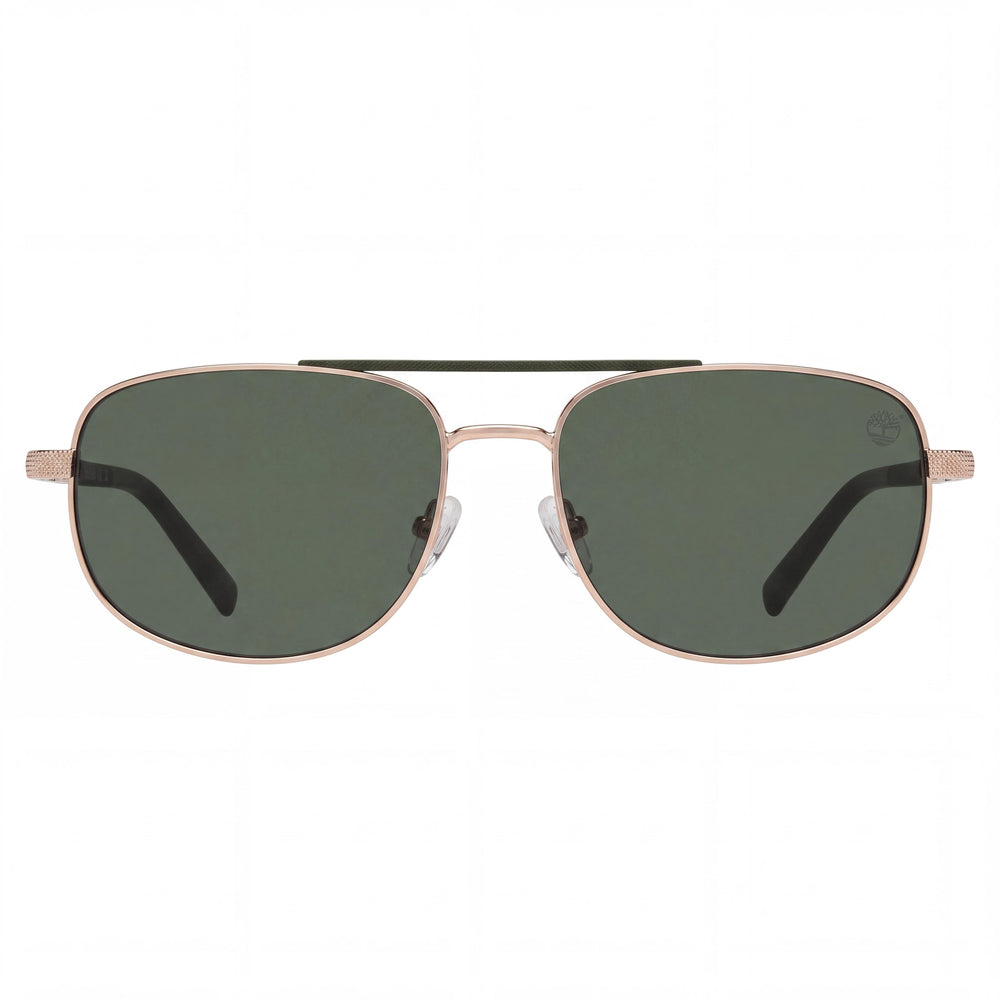 Timberland TB9285 Aviator Sunglasses for Men — front view, Metal frame
