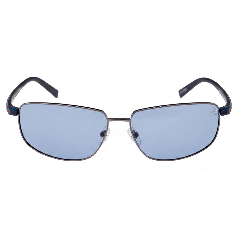 Timberland TB9325 Rectangle Sunglasses for Men — front view, Metal frame